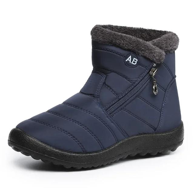Muxinfei Botas de Algodão Quente Veludo Grosso Masculino Feminino 2024