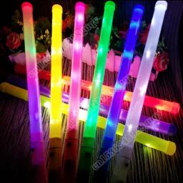Colorful RGB LED Glow Sticks, Cheer Tube, Dark Light para o Natal, Aniversário, Fontes de festa de casamento, Bulk, 10 Pcs, 30Pcs - Image 5