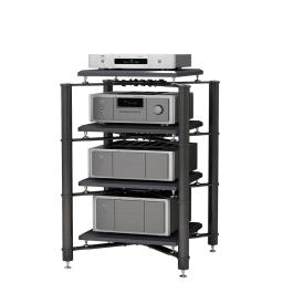 Armação de aço Amortecedor Sound Cabinet, Sound Rack, Amplificador de Potência, Amplificador de Potência, KTV Home Theater Stand, HIFI - Image 5