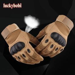 Luvas táticas de dedo completo para escalada, paintball, tiro, caça, equitação, ciclismo, esqui, motocicleta, dedo, esporte - Image 5