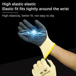 Eletricista Luvas Anti-Eletricidade, Ferramenta de Proteção Isolada, Proteção de Segurança de Baixa Tensão, 400V, 1 Par - Image 5