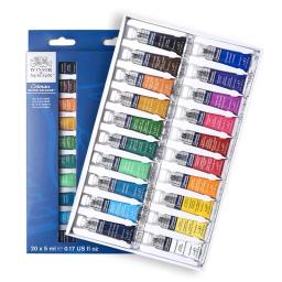 Winsor & Newton Cotman Aquarela Pintura Set 10/20 Cores 5ml (0.17-oz) Tubos de Alumínio Iniciantes Aquarela Pintura Arte Suprimentos - Image 5