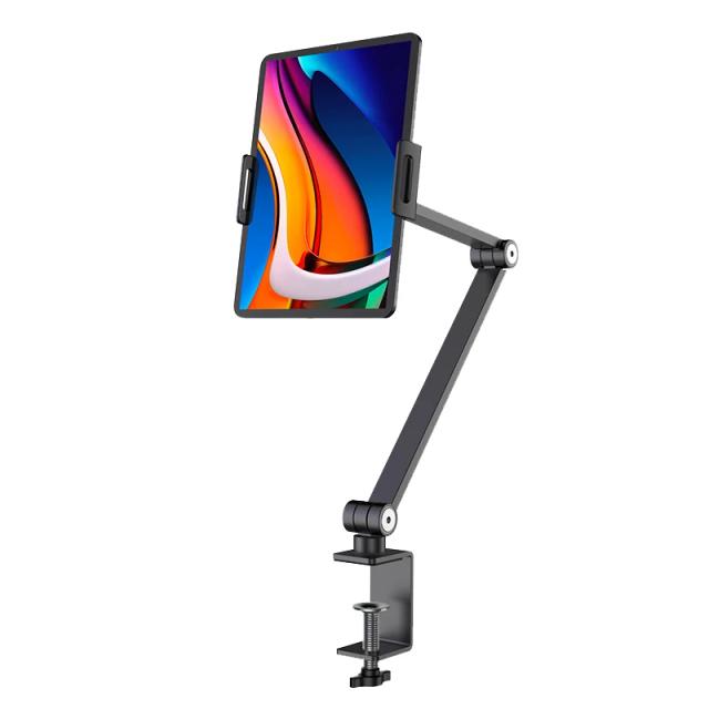 Suporte de Alumínio para Celular e Tablet Xiaomi - Ajustável de 4.7" a 15.6" para Mesa e Cama