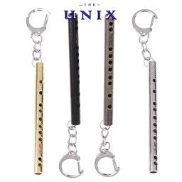 Mini bolso Instrumento Musical Keychain, Flauta Keychain, pingente Prop, Cosplay Acessórios, 1Pc - Image 6
