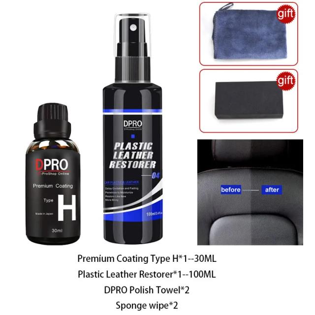 Revestimento Cerâmico Dpro 9H: Proteção Hidrofóbica, Anti-Risco e Impermeável para Pintura de Carros