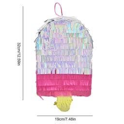Mini Carnaval Pinata para Crianças, Decoração De Festa De Aniversário, Candy Bating, Party Favors, Tema De Verão, Carnaval - Image 6