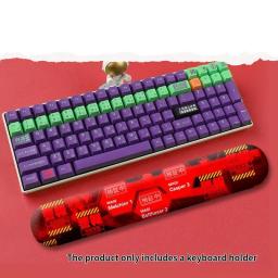 Anime EVA Periphangeleral Teclado Hand Support E-Sports Jogos, Pulso Silicone Pad, Anti Tenosynovitis Genesis Evion - Image 1