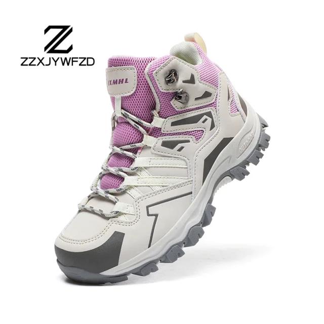 Sapatos de Escalada Respiráveis Impermeáveis para Homens e Mulheres - Botas de Caminhada Unissex para Aventuras ao Ar Livre 2024