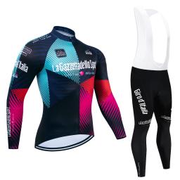 Terno De Ciclismo De Downhill De Manga Longa, Uniforme De Corrida Pro, Conjunto De Jersey Premium Anti-UV, Tour De Italy, Secagem Rápida, Outono - Image 2