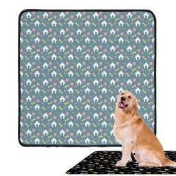 Almofadas de mijo à prova d'água laváveis para cachorro, treinamento potty reutilizável, tapete antiderrapante para coelhos e cobaias, 1pc - Image 2