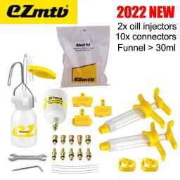 Ezmtb kit de sangramento de óleo para freio a disco hidráulico de bicicleta, ferramentas para sram, shimano, magura, abido, série mtb, ferramenta de reparo de freio de bicicleta de estrada - Image 1
