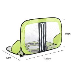 Alvo portátil do futebol para o treinamento do futebol, rede dobrável, impacto-resistente, para o treinamento e o exercício da grama - Image 3