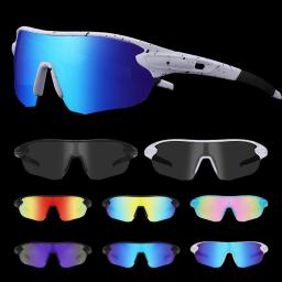 Homens mulheres óculos de ciclismo polarizados esportes óculos de sol para proteção uv400 beisebol correndo mtb golfe softball mtb bicicleta estrada - Image 1