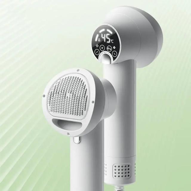 Secador Silencioso e Seguro para Cães e Gatos - Ideal para Golden Retrievers e Grooming Eficiente