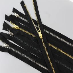 Zíper de Metal Multi-Color para Vestuário, Fecho com Zíper, Cobre, 20cm, 5 #, 10Pcs - Image 5