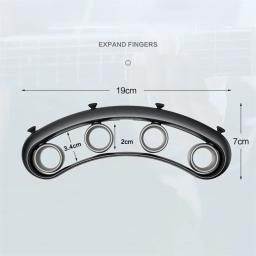 Extensor de dedo para prática de guitarra, acessórios para instrumentos musicais de cordas, força da mão, piano, treinamento, extensão de plástico - Image 6