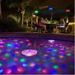 Subaquática LED Disco Luz, Flutuante Lâmpada, a pilhas, Multi Color, Glow Show, Piscina, Banheira de Hidromassagem, Spa - Image 6