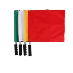 Bandeira do árbitro do futebol para a competição do atletismo, bandeira com indicador de aço, equipamento para o equipamento - Image 1