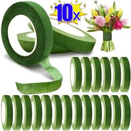 Auto-adesivo Floral Stem Paper Tapes, Fita Floricultura, Bouquet Embrulho, DIY flor decorativa, Fontes do casamento - Image 1