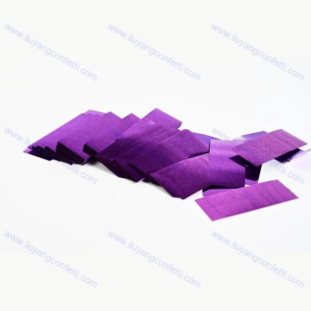 Confetti Colorido para Máquinas de Efeito em Festas e Eventos, Ideal para Casamentos, Shows e DJs, 5x2 cm em Ouro e Prata
