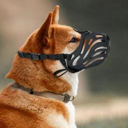 Focinho De Cão De Silicone Ajustável, Resistente ao desgaste, Focinho Pet Portátil para Meio a Cães, Caminhada ao ar livre - Image 2