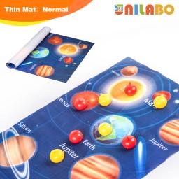 Jogo de curling de mesa portátil Unilabo com 8 pedras – competição familiar, diversão e jogos entre pais e filhos para idades de 3 anos ou mais e adultos - Image 5