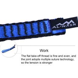 Cinto de escalada de nylon ao ar livre, Rolamento Strap Sling, Cinto De Corda Reforçada, Equipamento De Montanhismo, 22KN, 11 cm, 17 cm, 25cm - Image 3