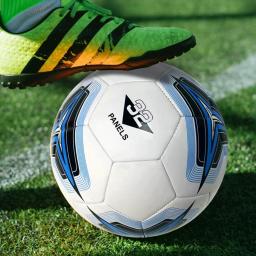 Futebol profissional do PVC costurado à máquina, futebol do treinamento, bola de futebol para crianças e adultos, tamanho oficial 5 - Image 1