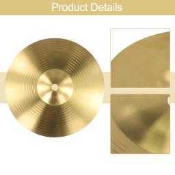 Pratos de bronze para instrumento musical, percussão, Splash Crash, Hi-Hat, Jazz, bateria, bateria, 8 ", 10" - Image 6