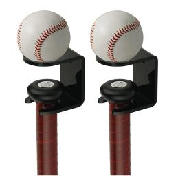 2pcs Vertical Baseball Bat Softball Bat Display Wall Mount Wall Rack Wall Holder Fácil de instalar - Image 5
