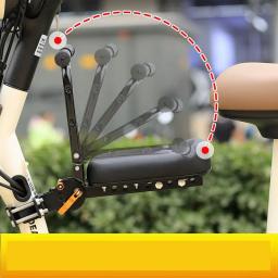 Assento de segurança para crianças, Sela de criança com pedais, Suporte para MTB, Bicicleta de estrada, Universal, Ajustável, Ciclismo - Image 6