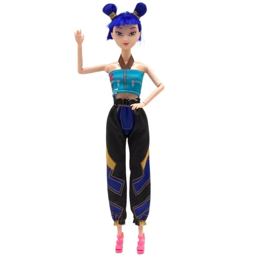 Nova boneca brinquedos kpop demon hunters figura de ação brinquedo rumi mira zoey bela princesa bebê menina bonecas plástico brinquedo diy para meninas - Image 1