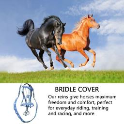 Couro PU Halter e chumbo cordas, ergonômico e confortável, cabanas irrestritas com fivela de metal - Image 4