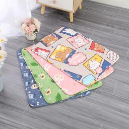 Lavável Pet Pee Pad, Tapete de fraldas reutilizáveis, Tapetes para cães, cama para cães, urina, treinamento, quatro estações - Image 1