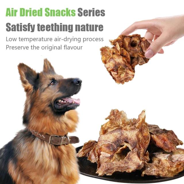Pet Snacks Crocantes para Cães: Ossos Limpa Dentes com Baixa Umidade e Alta Proteína, Cozidos a Baixa Temperatura e Gentis no Estômago