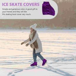 Capas de skate acessórios de hóquei no gelo protetor de lâmina patins patinação artística figura guardas lâminas rolos portátil 4 rodas caneleira - Image 6