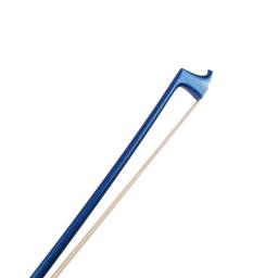 Arco de violino de fibra de carbono Round Stick Sapo ébano, crina branca, bem equilibrada, 4 cordas, violino acessórios - Image 4