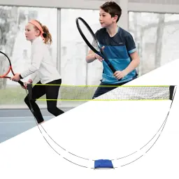 Portátil e Destacável Badminton Net, Stand Com Carry Bag, Vôlei Net, Treino ao ar livre, Multifuncional Net - Image 1