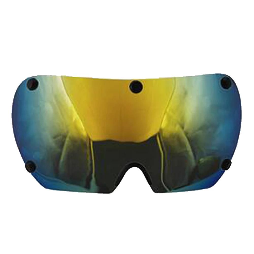 Triathlon Aero TT Capacete de Bicicleta para Homens e Mulheres, Óculos de Lente, Road Bike, Time Trial, Ciclismo, Competição - Image 1