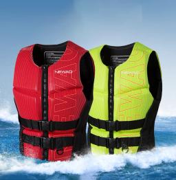 Neoprene Safety Life Vest para adultos, Water Wakeboard, natação, pesca, surf, caiaque, passeios de barco - Image 2