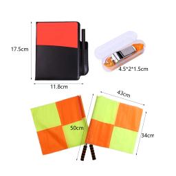 Árbitro Tool Kit para Futebol, Futebol, Bandeira Set, Voleibol - Image 6