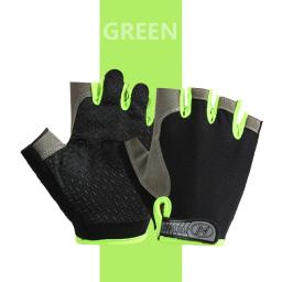 Luvas de treinamento de fitness sem dedos para homens e mulheres, antiderrapante, respirável, ginásio, musculação, exercício, esportes, ciclismo, bicicleta - Image 3