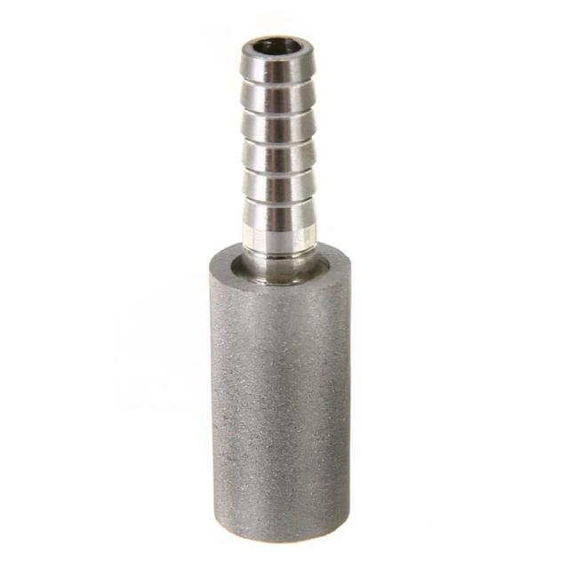 Carbonação de Cerveja com Pedra de Aeração em Aço Inoxidável 0,5/2 Micrômetros - Acessório 48x12x7mm para Fabricação de Vinho e Cerveja