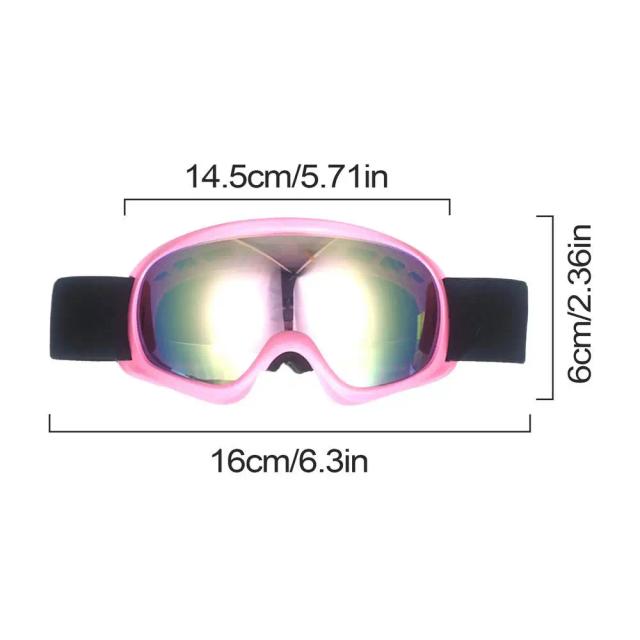Óculos de Esqui Infantis Proteção UV Anti-nevoeiro para Snowboard