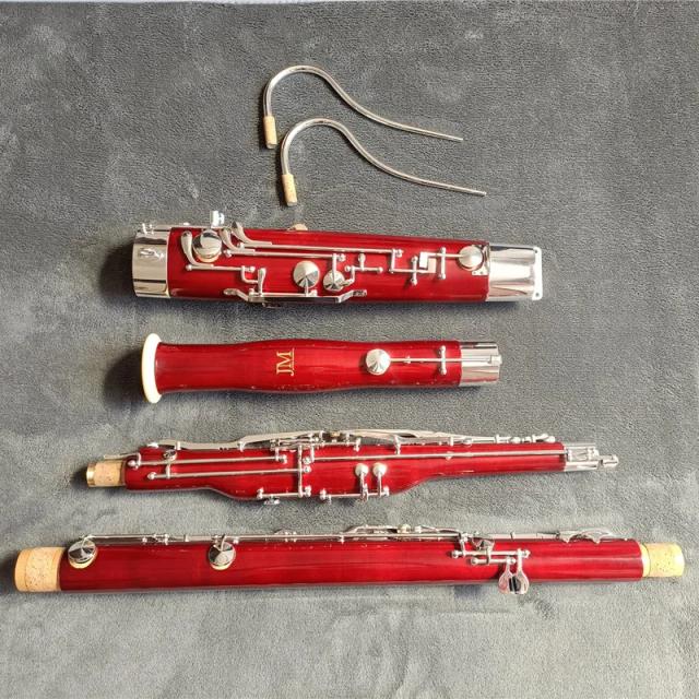 JM Professional C Tone Fagot Cuproníquel prata Chave Corpo de bordo Fagot