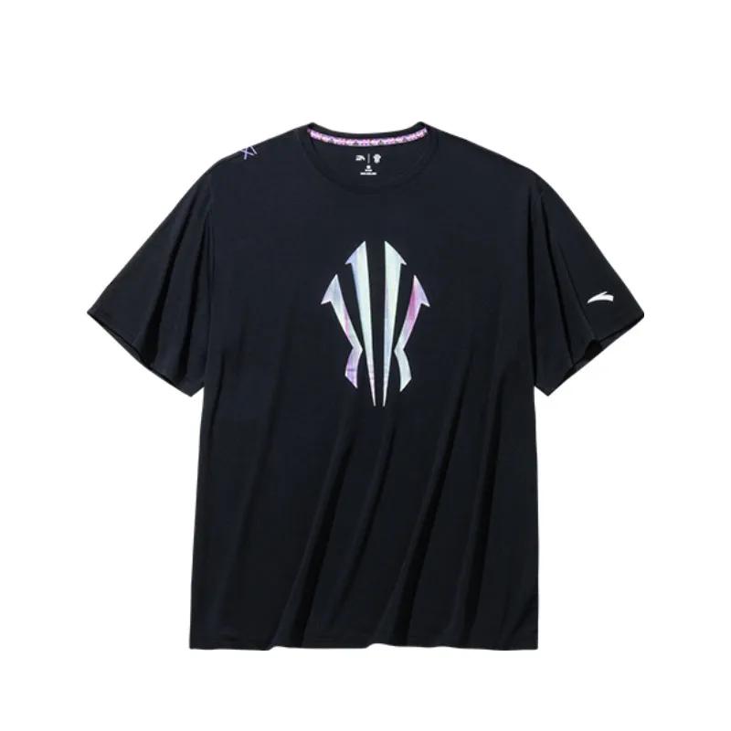 Camiseta de basquete anime masculina, manga curta, respirável, seda gelada, tendência ao ar livre, show de coleção, verão, esportes masculinos - Image 1