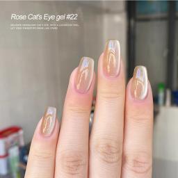 Cristal rosa gato olho unha gel, magnetismo super brilhante, UV unha construção gel vermelho misterioso vento, DIY manicure arte suprimentos, 15ml - Image 4