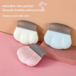 Gato e cão cabelo remoção pente, Pet Grooming Tools, depilação e atando massagem, produtos de beleza - Image 1