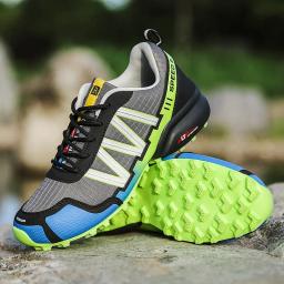 Homens caminhadas sapatos à prova dwaterproof água mulheres formadores ao ar livre rendas escalada trekking tênis montanha caminhada caça botas táticas 47 - Image 5