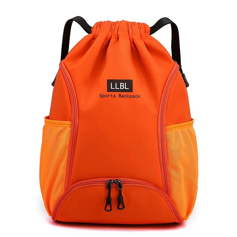 Esportes mochila de viagem dos homens bolsa basquete treinamento futebol cordão grande ombro masculino bolsas ginásio feminino - Image 1